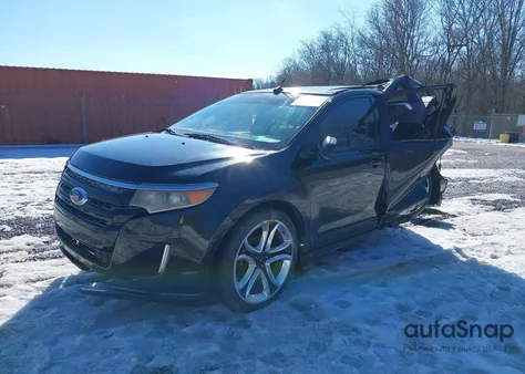 2013 Ford Edge Sport z USA, uszkodzony, nr VIN 2FMDK3AK4DBA36125